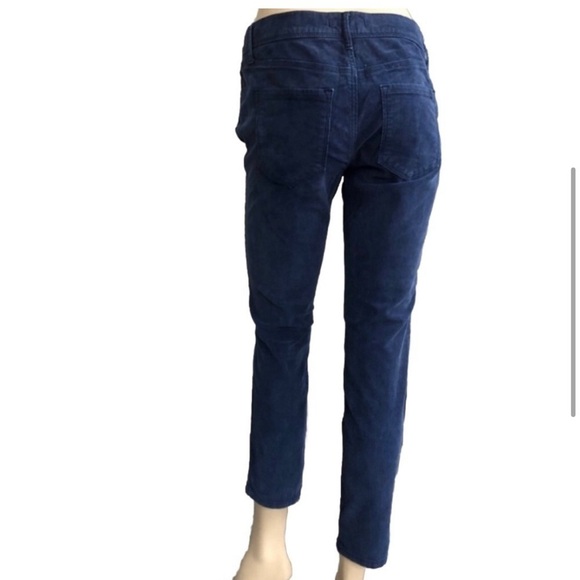Free People royal blue corduroy low cut jeans S:27 - Picture 4 of 13